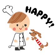 One coin Happy Bakery's Sticker