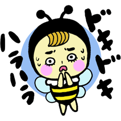 Sticker for K-POP enthusiasts of the bee