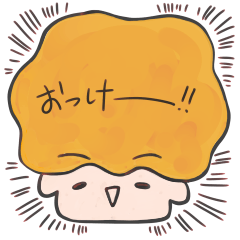kawaii character sticker