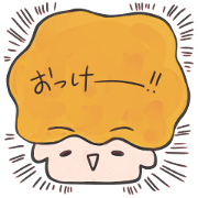 kawaii character sticker