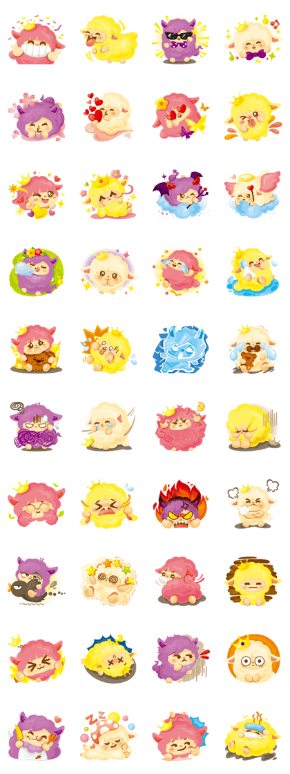 Candy Sheep (emoticon) Candy Sheep (emoticon)