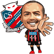 CONSADOLE SAPPORO official Sticker CONSADOLE SAPPORO official Sticker