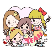 Roller skating and pretty friends Roller skating and pretty friends