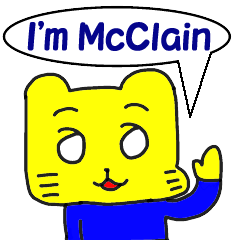 McClain Sticker