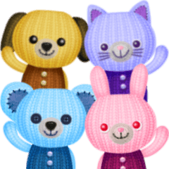 Woolen stuffed toys(English version)