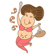 Mommy is cute and kind. Mommy is cute and kind.