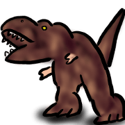 a dinosaur Tyrannosaurus a dinosaur Tyrannosaurus