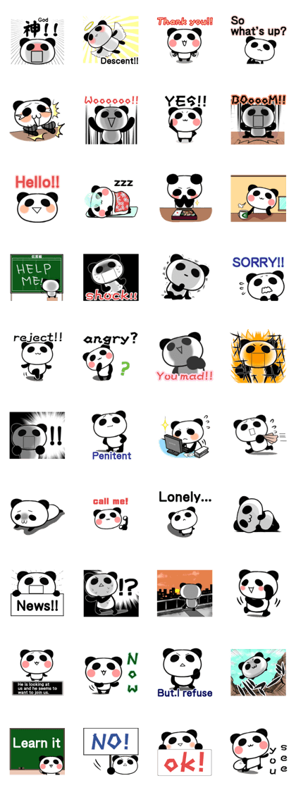 Cheerful panda part2(English version) Cheerful panda part2(English version)