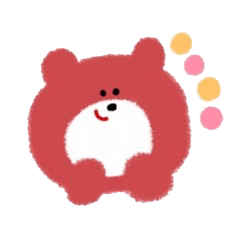 Colorful little bear