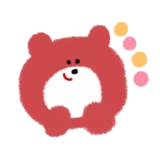 Colorful little bear Colorful little bear