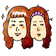 The woman has two-facedness