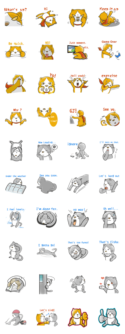 nekosuke and kirosuke2 (English version)