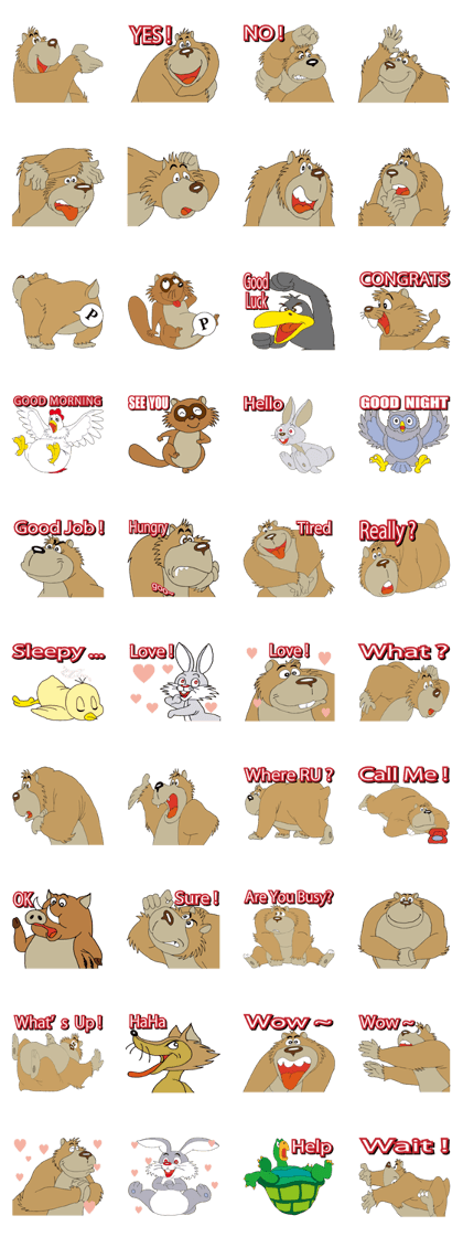 Mr.Bear & Funny Friends Mr.Bear & Funny Friends