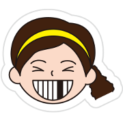 The side ponytail girl The side ponytail girl