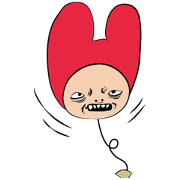 Balloon OJISAN english Balloon OJISAN english