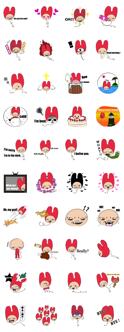 Balloon OJISAN english Balloon OJISAN english