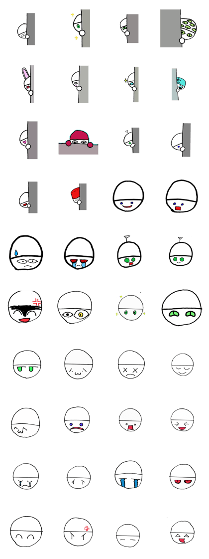 ZORO-ZIRO-KUN Sticker FIRST ZORO-ZIRO-KUN Sticker FIRST