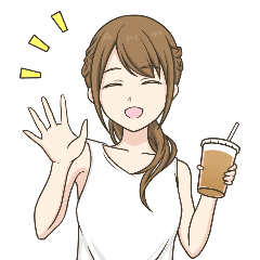 女の子のキャラクタースタンプ Line スタンプ Line Store 女の子のキャラクタースタンプ Line スタンプ Line Store