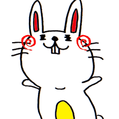 Cute Rabbit Sticker 2.