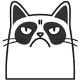 Grumpy cat -"Simtong"