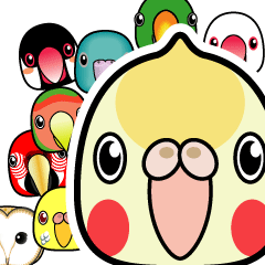 birdmaniaことりのスタンプ