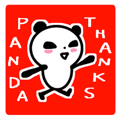 Thank you cute panda/English Ver.