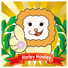 Harley Hawley'S Sticker