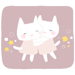 Cat with a gentle heart