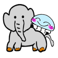 Fun elephant