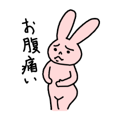 stomachache rabbit