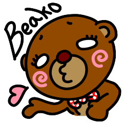シロ目のベア子 Line スタンプ Line Store シロ目のベア子 Line スタンプ Line Store