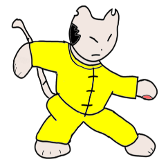 "Chi-kunn"The Tai chi cat