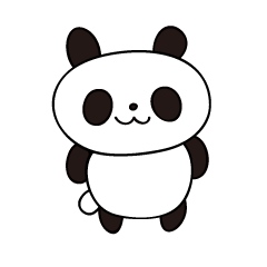 Panda (expressionless face)