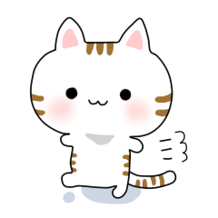 Yuruyuru cat Sticker