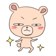 bear  sticker#