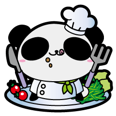 The Panda chef cooking