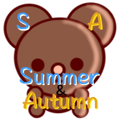 Bear chocolate-Summer, Autumn