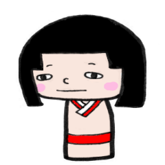 たれ目なこけしちゃん Line スタンプ Line Store