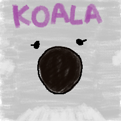 Koala sticker(creature series)