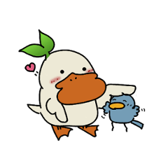 Duck Gaako and bird