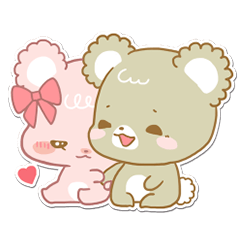 หมีคู่รัก : มอคค่า & ลาเต้