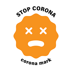 Corona mark / Stop corona