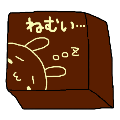 チョコレートにお絵描き