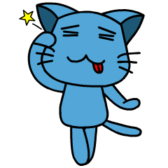 Celebrate with Blue Meow