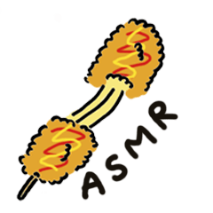 [Eating Sounds]ASMR Sticker[Do not eat]