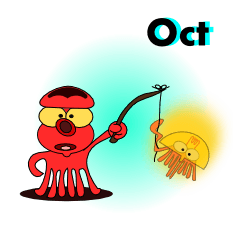 Oct-kun of octopus