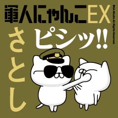 "SATOSHI"name/Movie Military cat