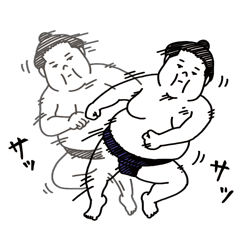 Agile sumo wrestler
