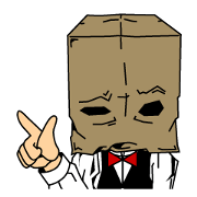 Paper Bag Gentleman