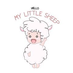 hello ! my little sheep
